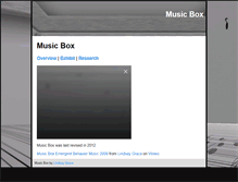 Tablet Screenshot of musicbox.mindtoggle.com